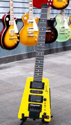 Steinberger - Spirit GT-PRO Deluxe Electric Guitar with Gigbag - Yellow 2